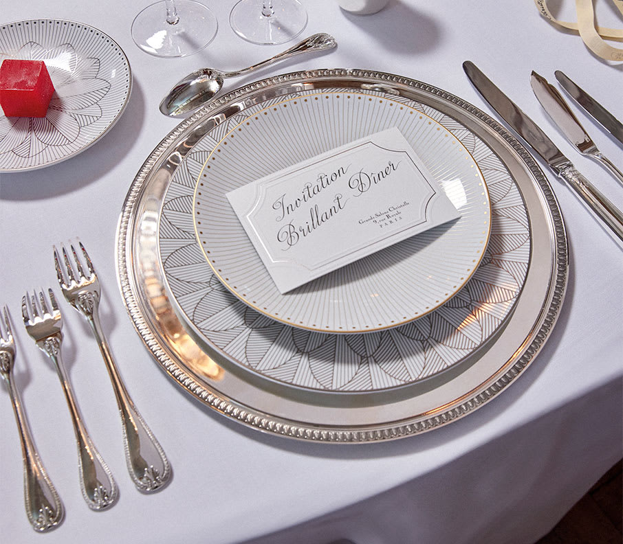 Holiday Table Decoration | Christofle